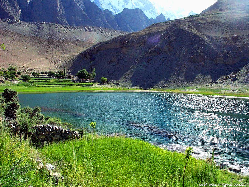 خوبصورت منظر شوگران وادی کاغان ویلی، پاکستان 